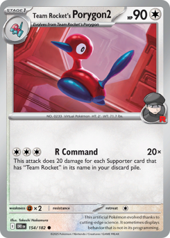 Team Rocket's PORYGON 2